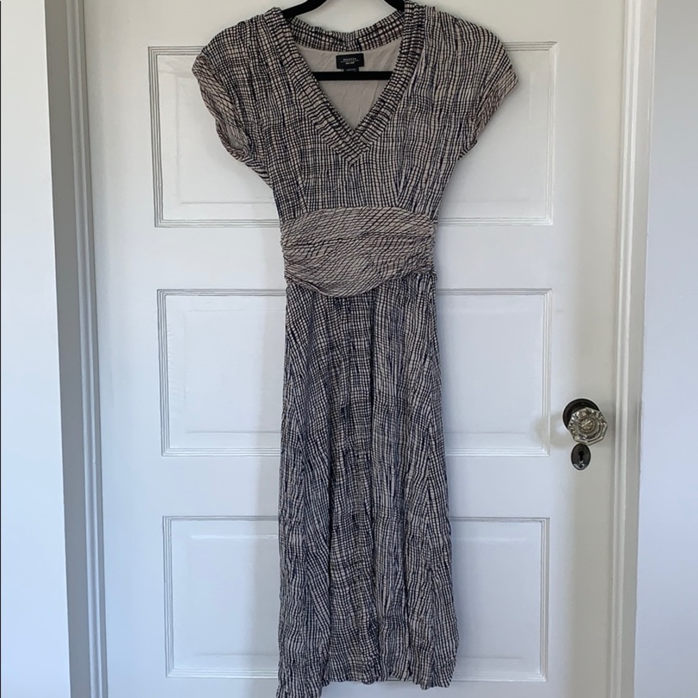 Anthropologie Deletta Jersey Midi Dress